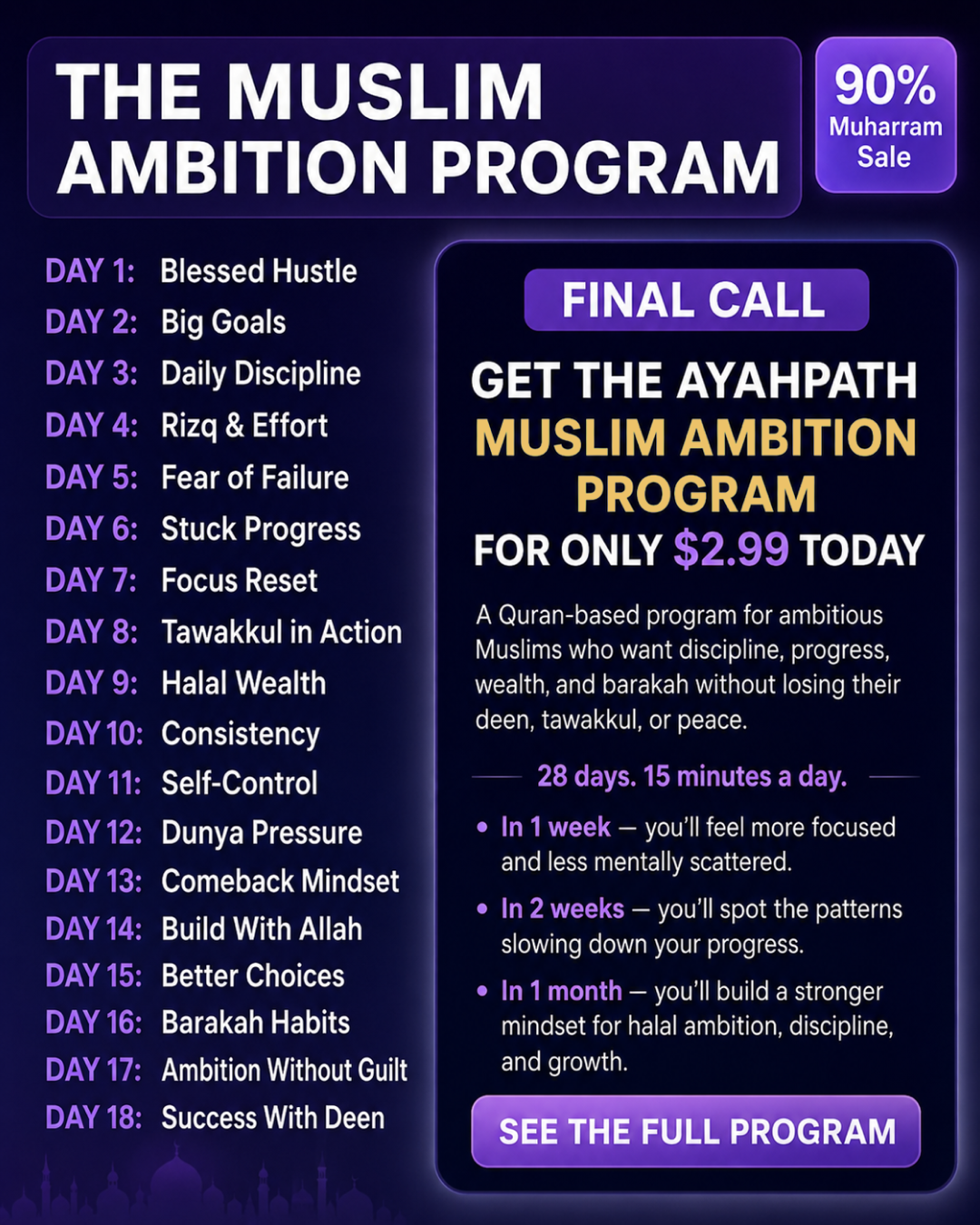 Imam Advice Daily Facebook ad