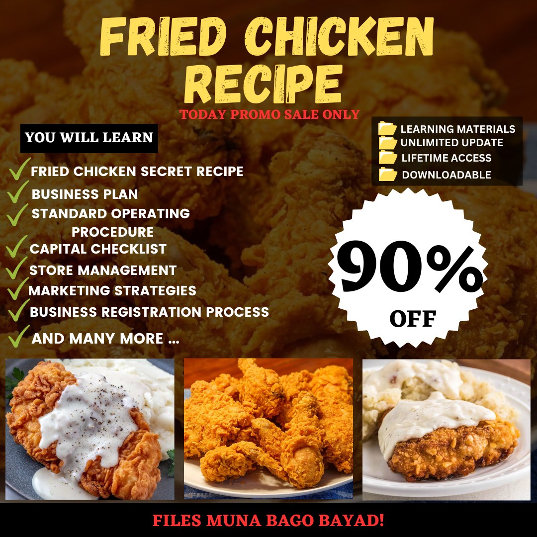 Chicken Garage Recipes Facebook ad: Gusto mo din bang magtayo ng sarili mong…