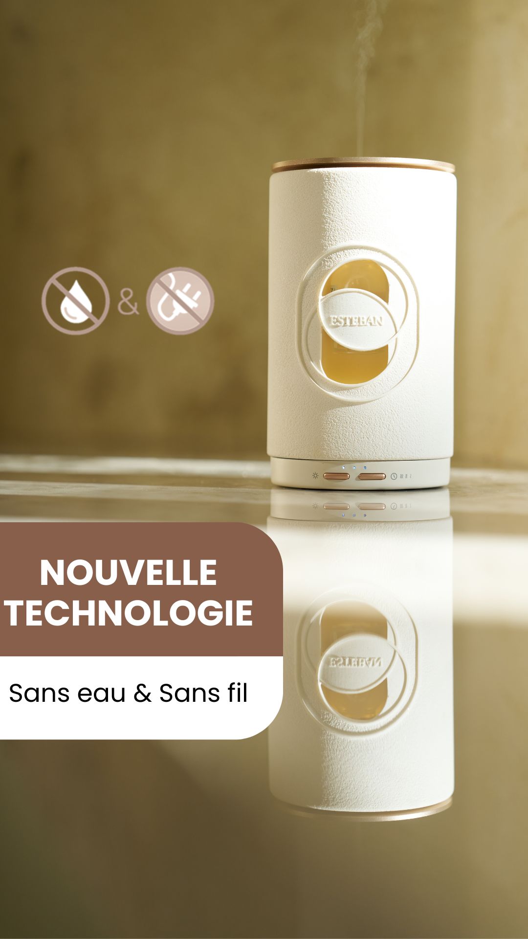 Esteban Paris Parfums Facebook ad: Diffuseur de parfum
