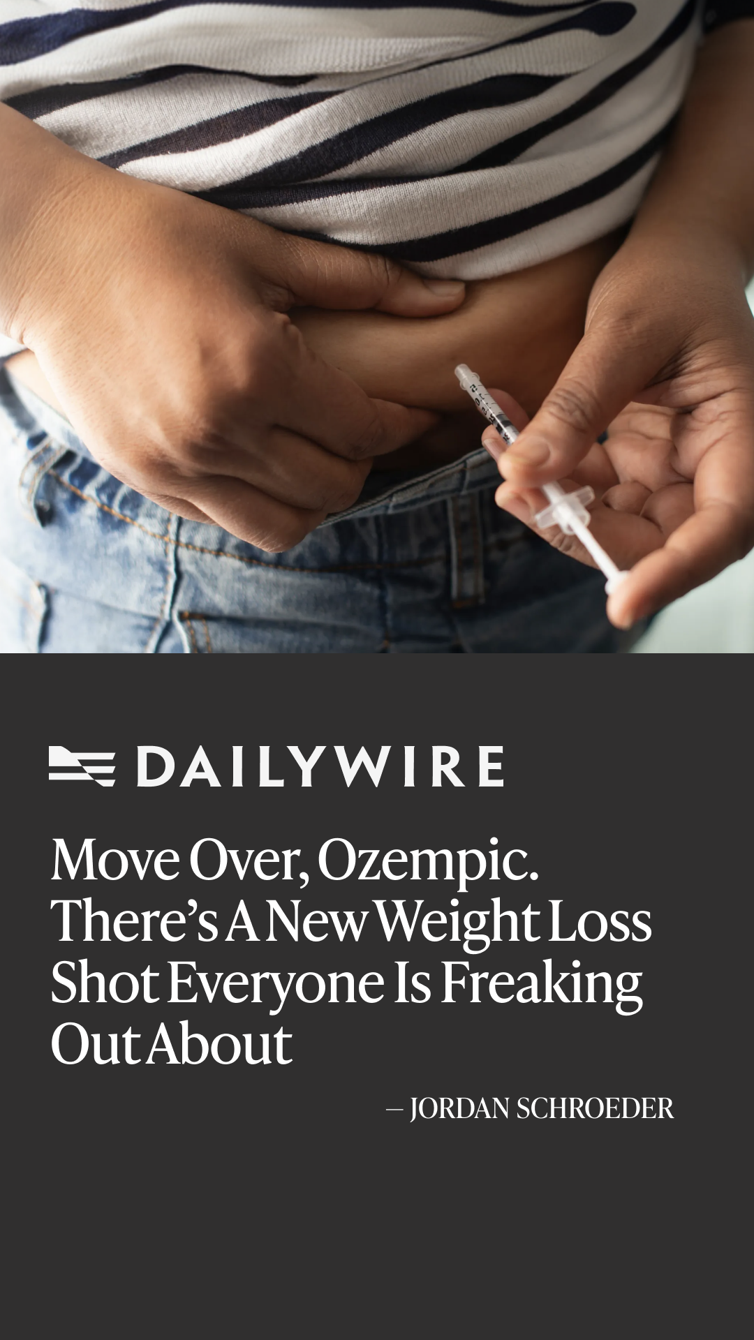 Daily Wire Facebook ad