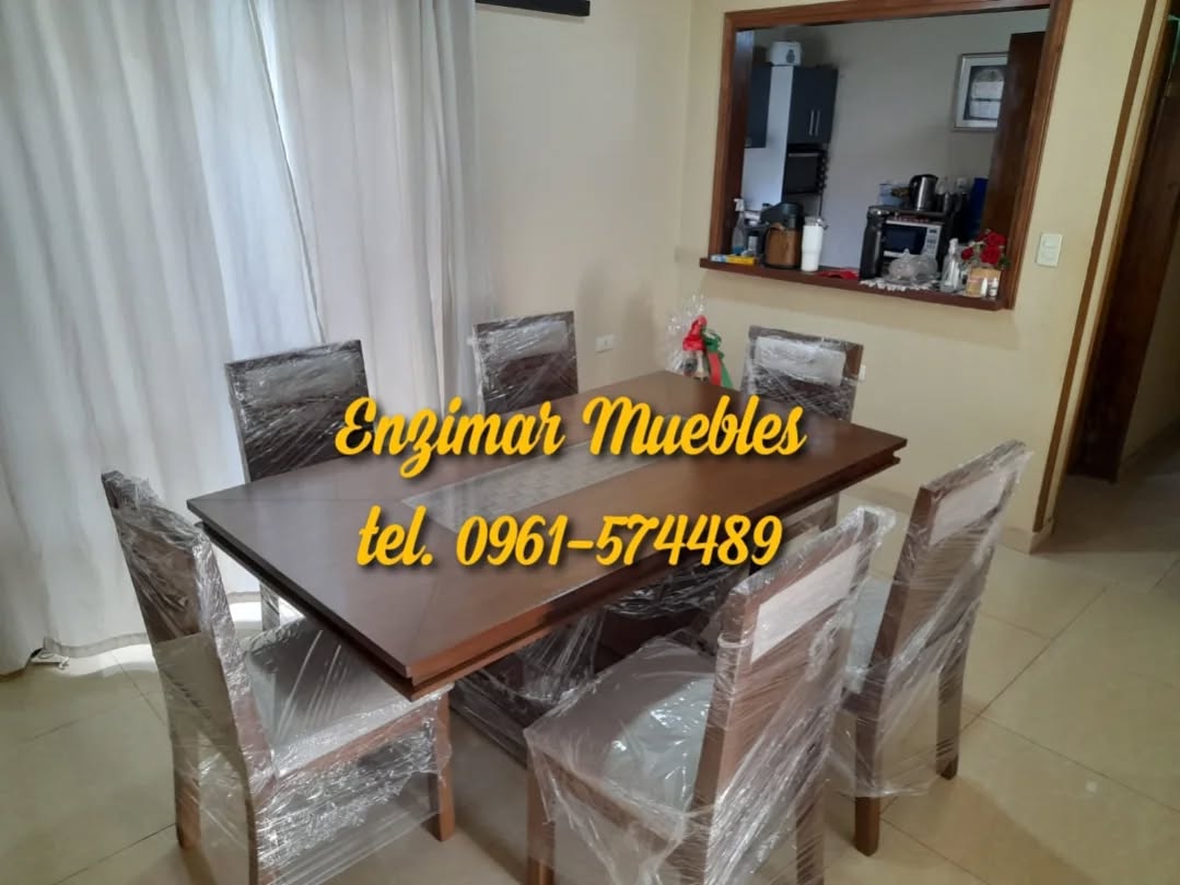 Enzimar Muebles Facebook ad: Contactos vía redes sociales o al 0961-574489