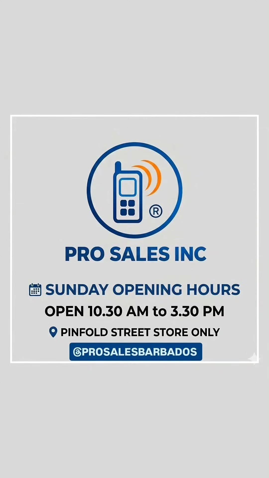 Prosales Barbados Facebook ad