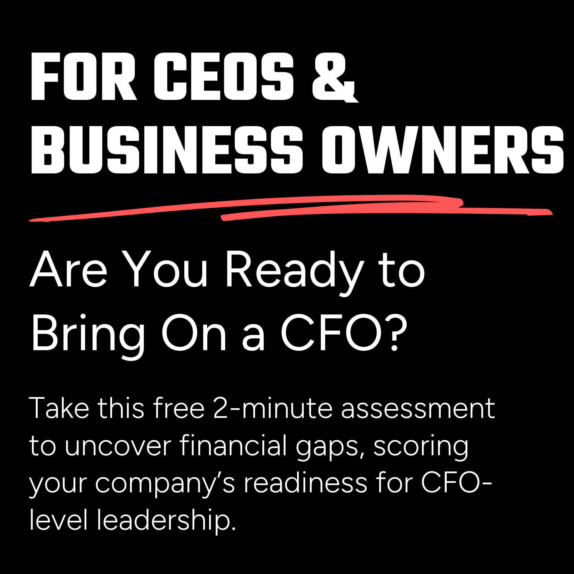 TermBid, Inc. Facebook ad: Are You CFO-Ready?