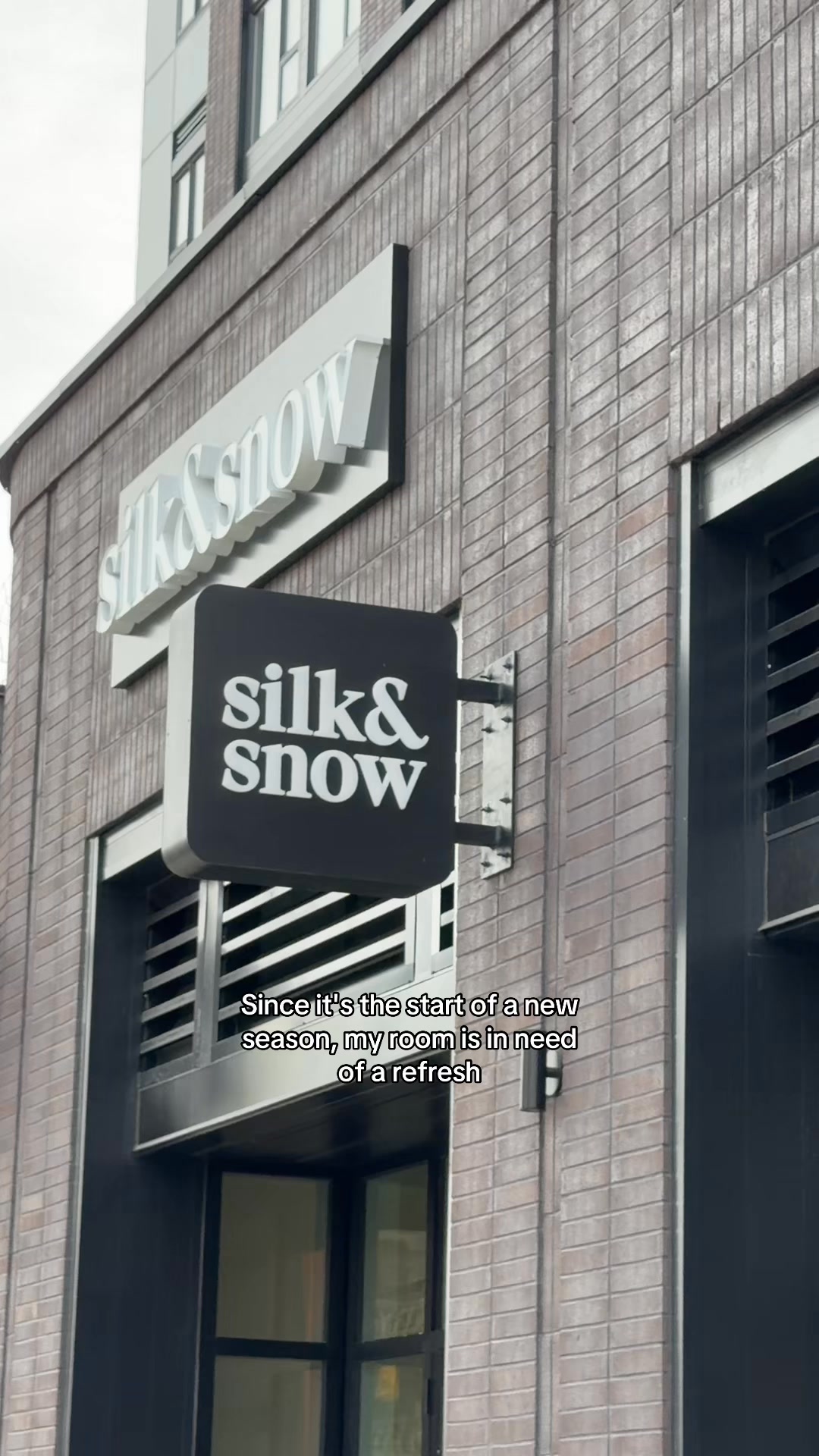 Silk and Snow Facebook ad: Better sleep, right here in Calgary