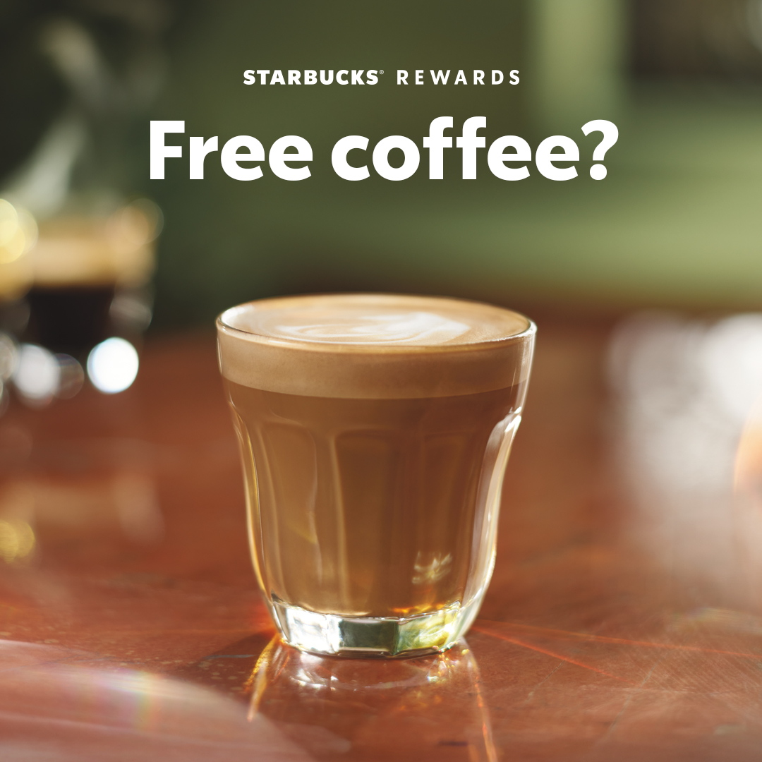 Starbucks Facebook ad