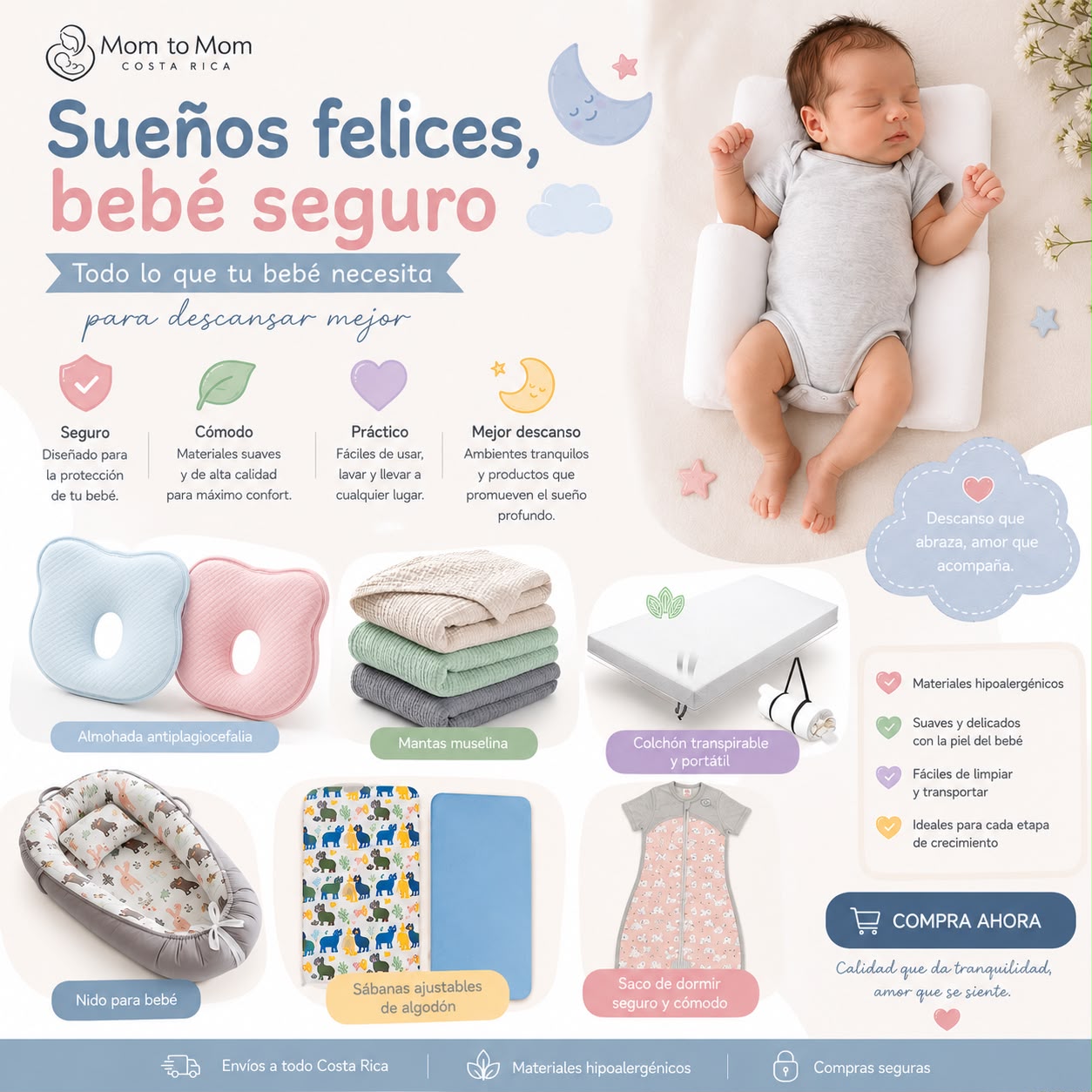 Mom to Mom Facebook ad