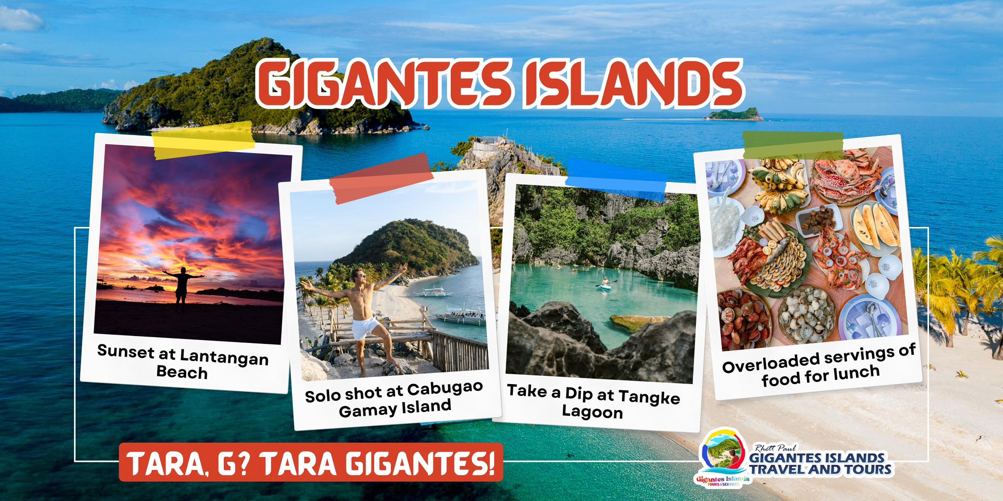 Gigantes Island Tours and Services Facebook ad: Discover the magic of Gigantes Islands located in…