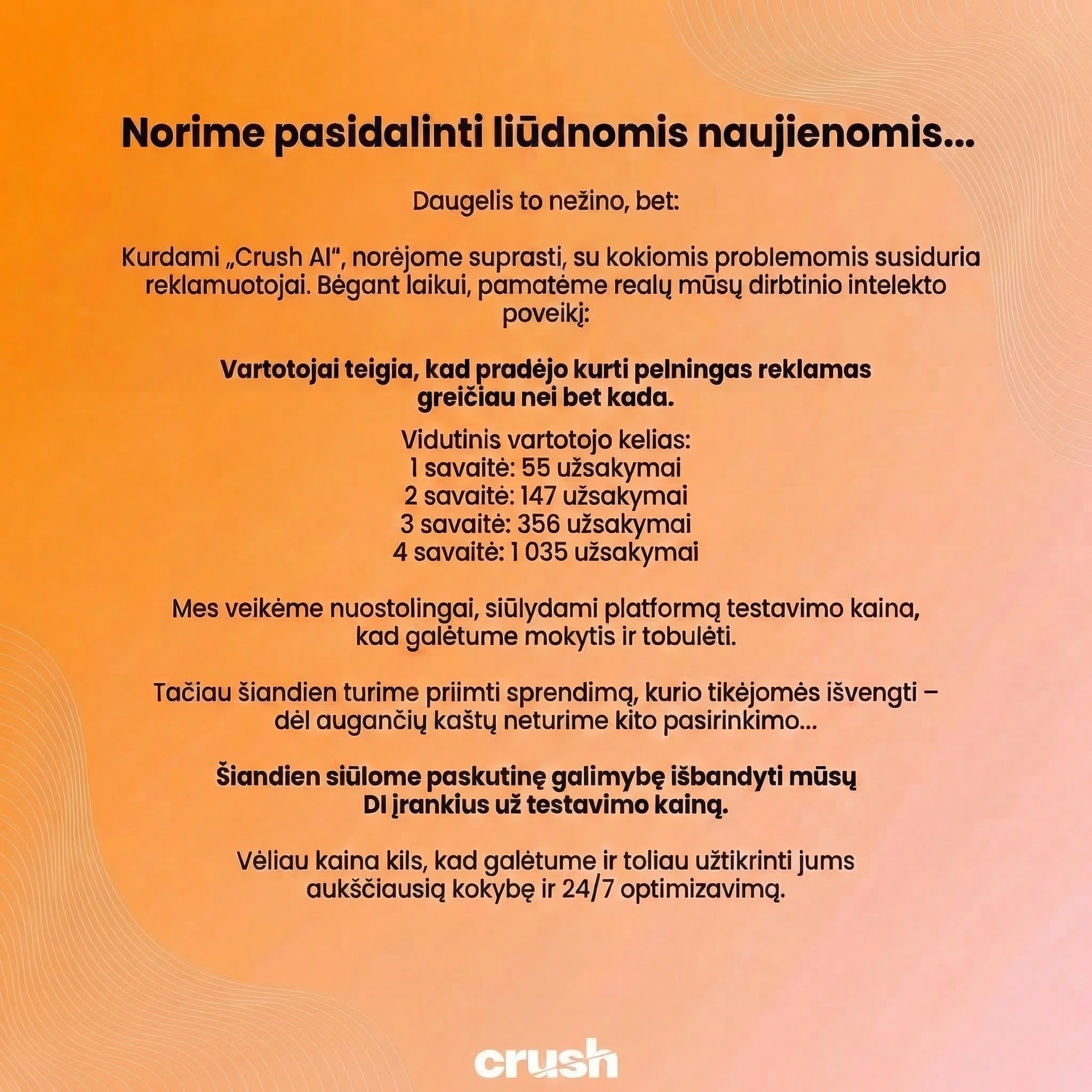 trycrush.ai Facebook ad