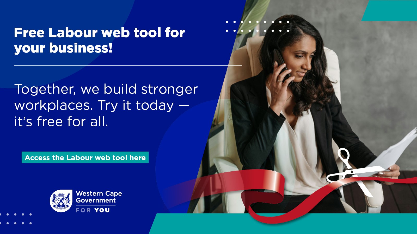 Western Cape Government Facebook ad