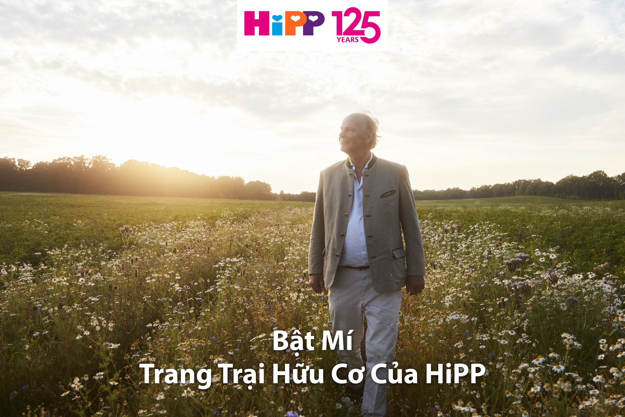 HiPP Việt Nam Facebook ad: MỘT NGÀY NẮNG ĐẸP TRÊN TRANG TRẠI HỮU…