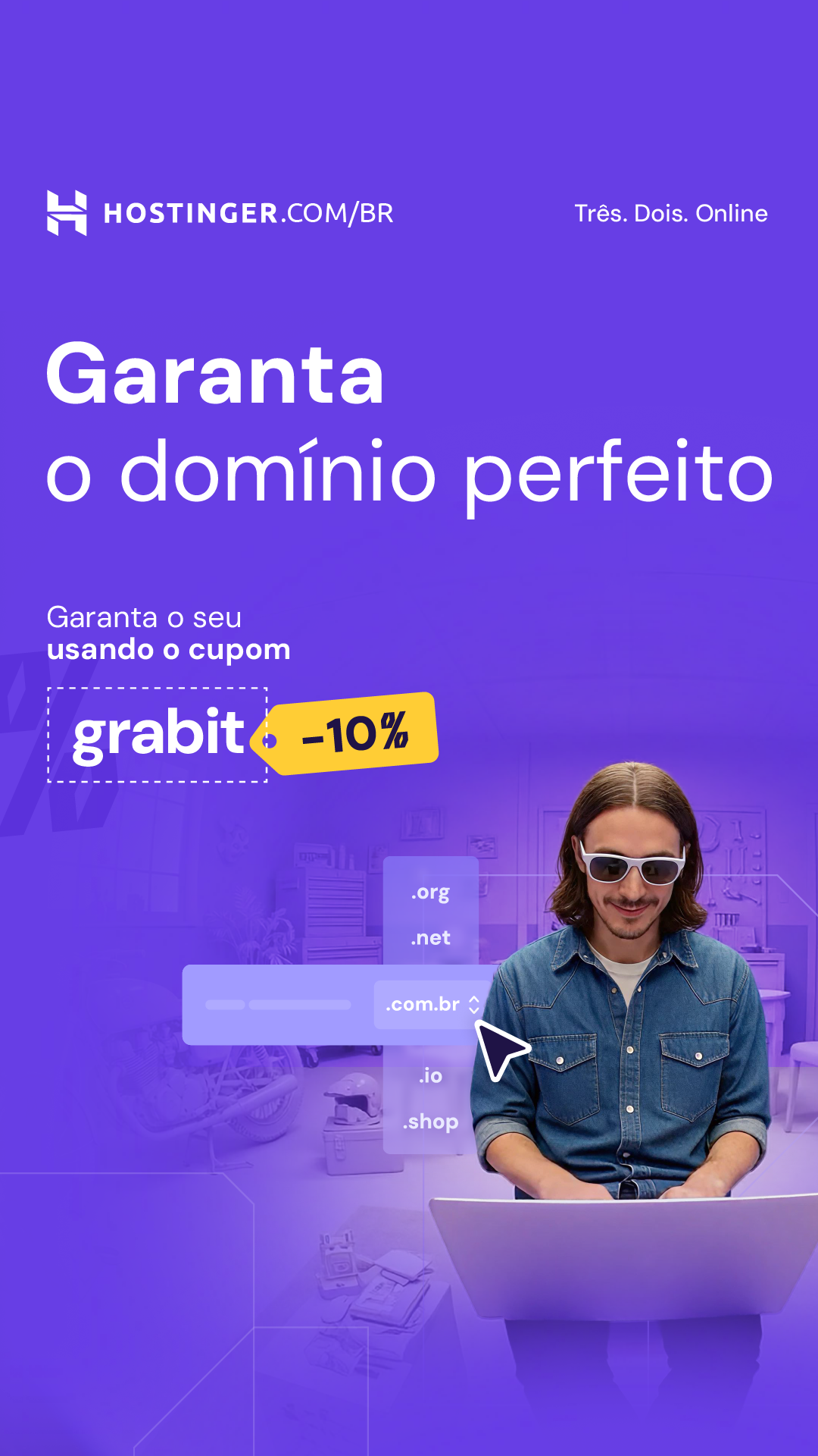 Hostinger Facebook ad