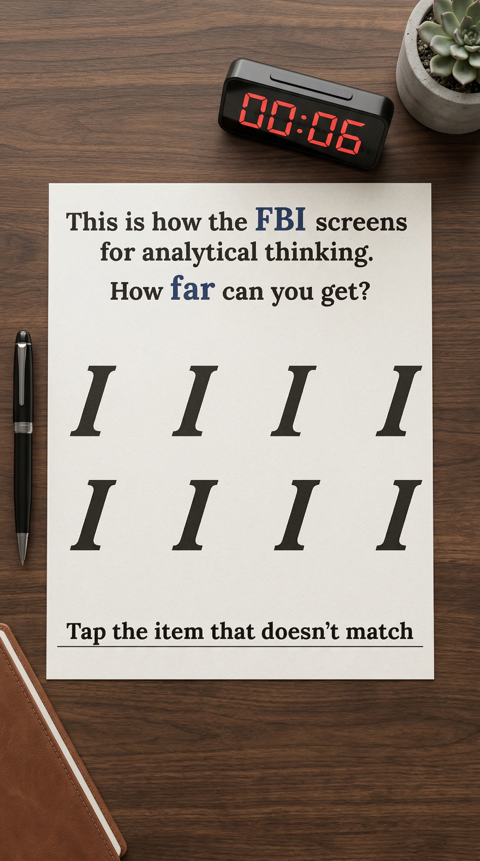 Brain Health Check Facebook ad