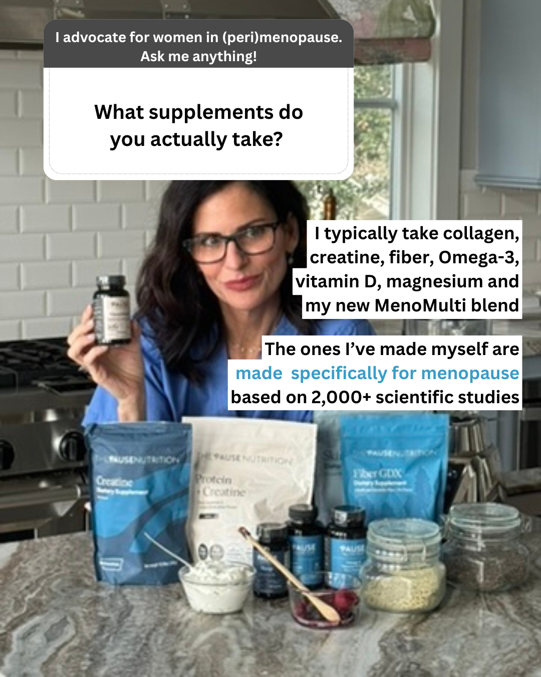 The Pause Life by Dr. Mary Claire Haver Facebook ad