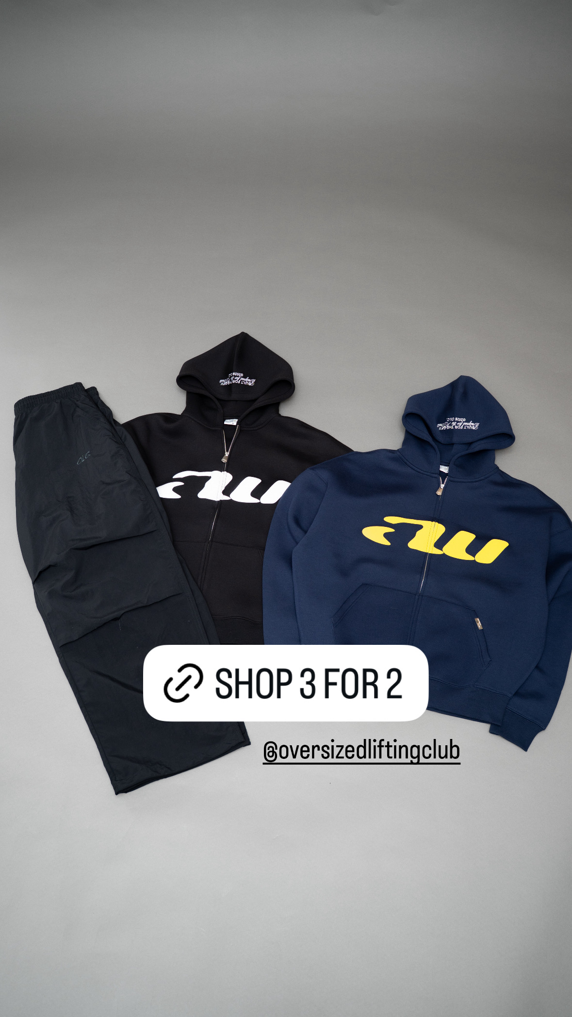 Oversized Lifting Club Facebook ad
