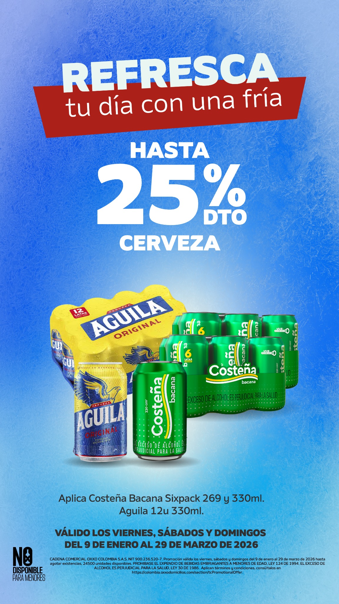 OXXO Colombia Facebook ad