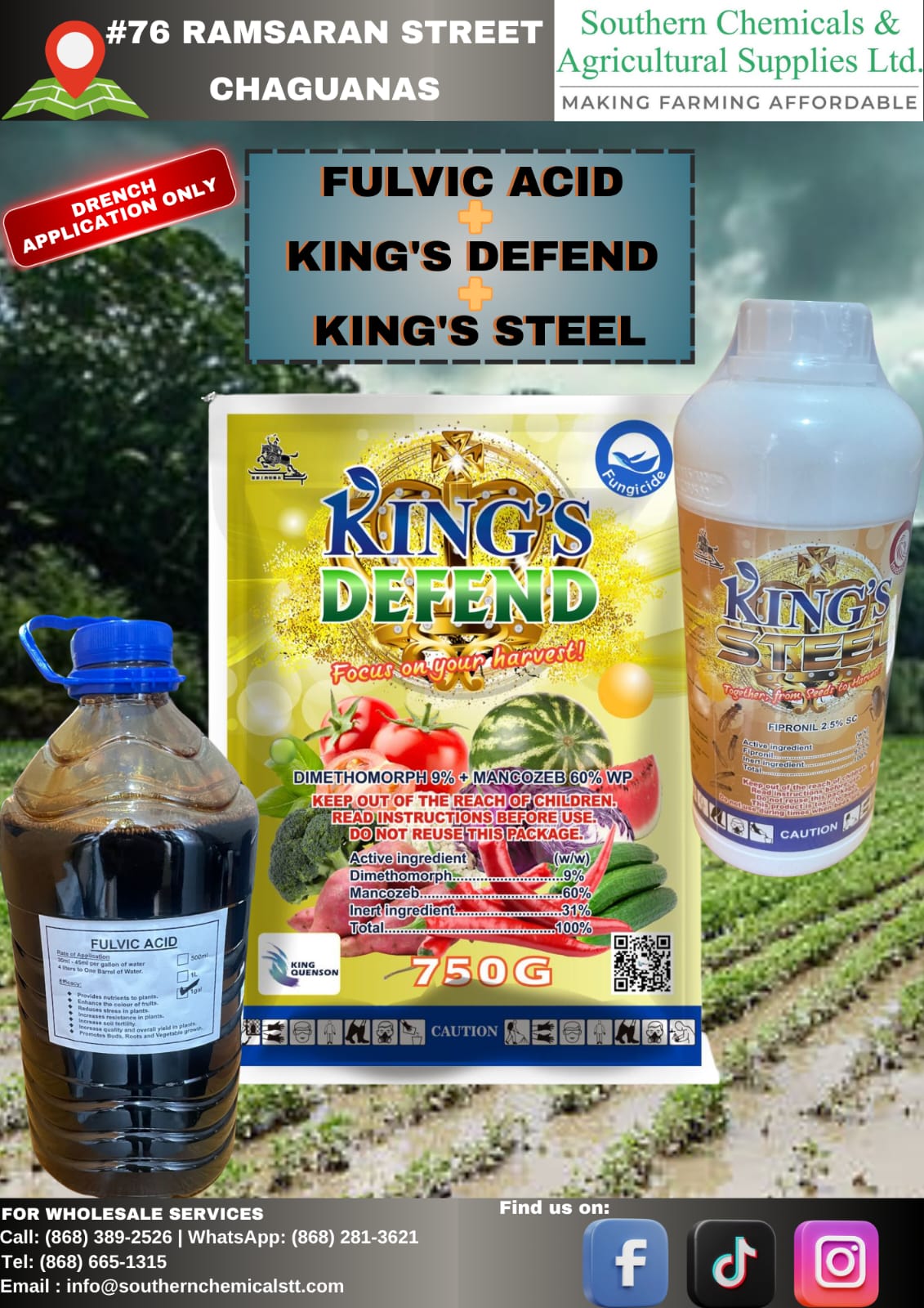 Southern Chemicals & Agricultural Supplies Ltd Facebook ad