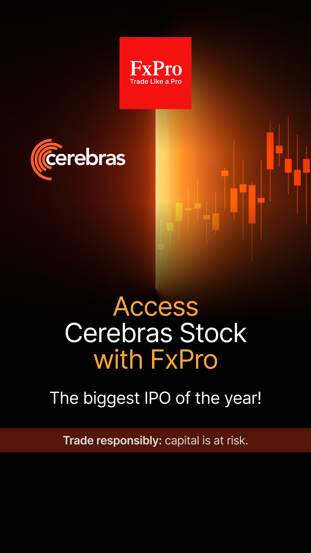 FxPro Trading Broker Facebook ad