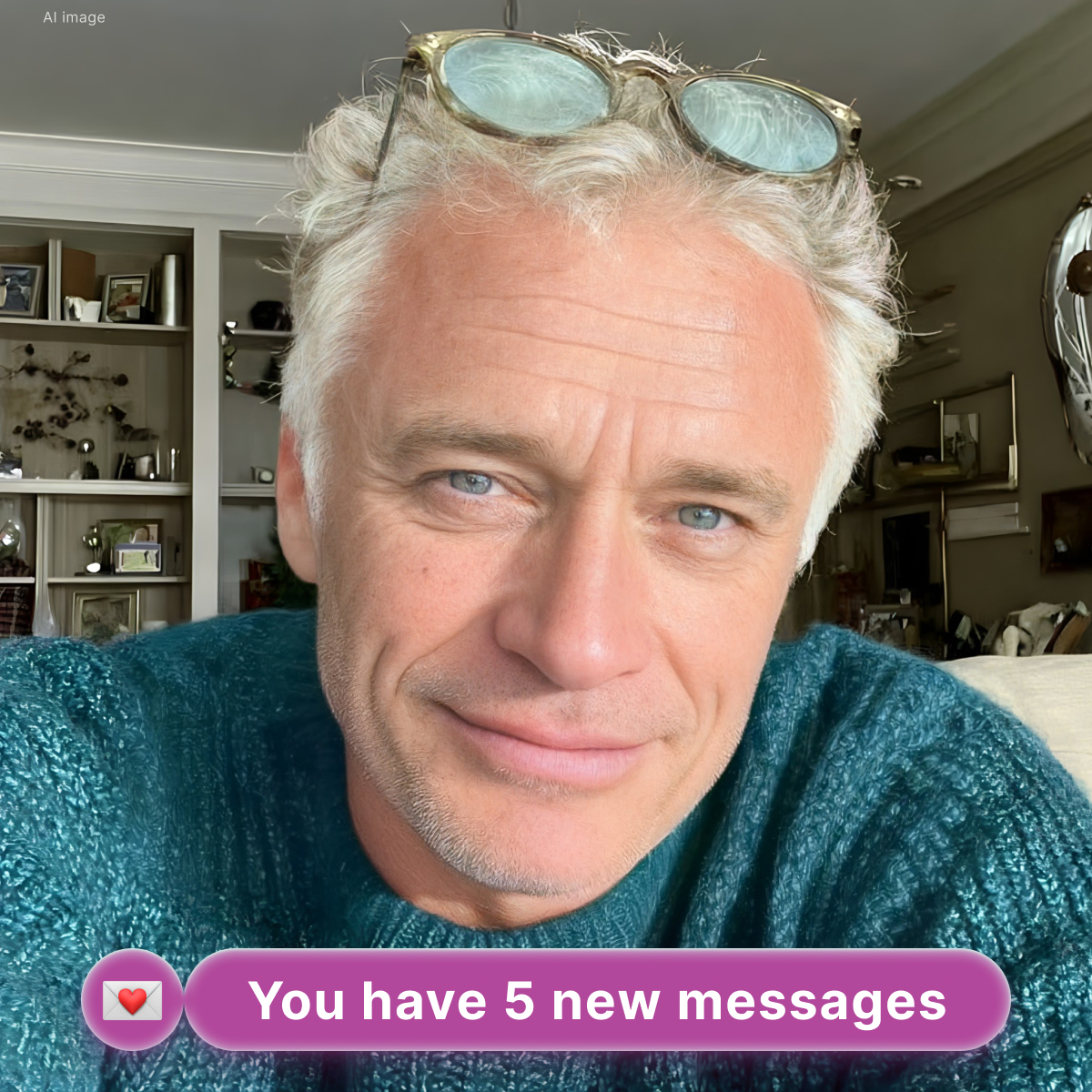 Glow Charm Facebook ad: Start Chatting Now!