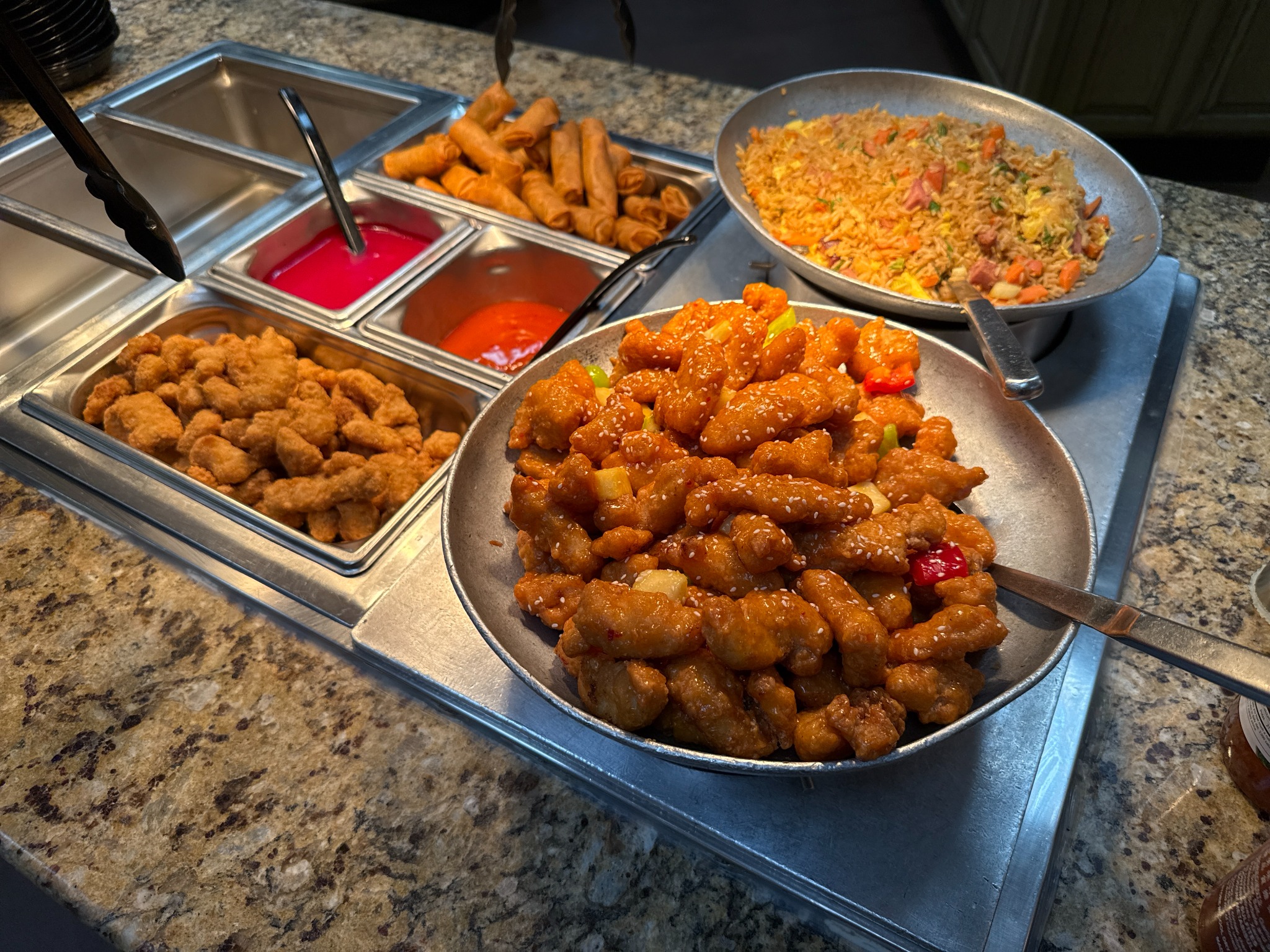 Chuck-A-Rama Buffet Facebook ad: Take the headache out of finding a place…