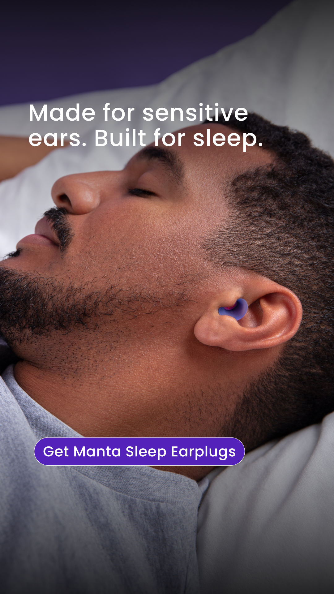 Manta Sleep Facebook ad