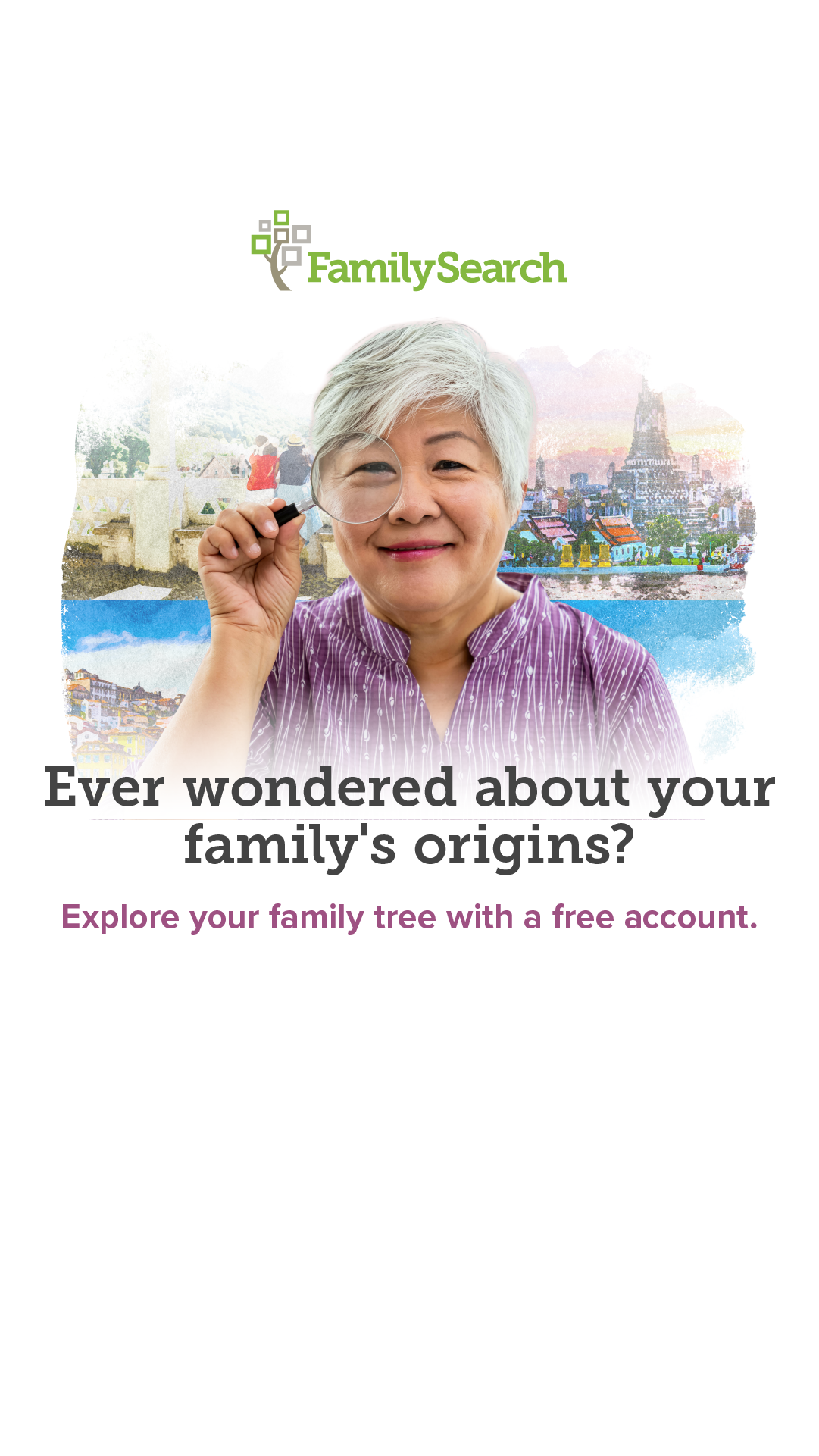 FamilySearch Facebook ad