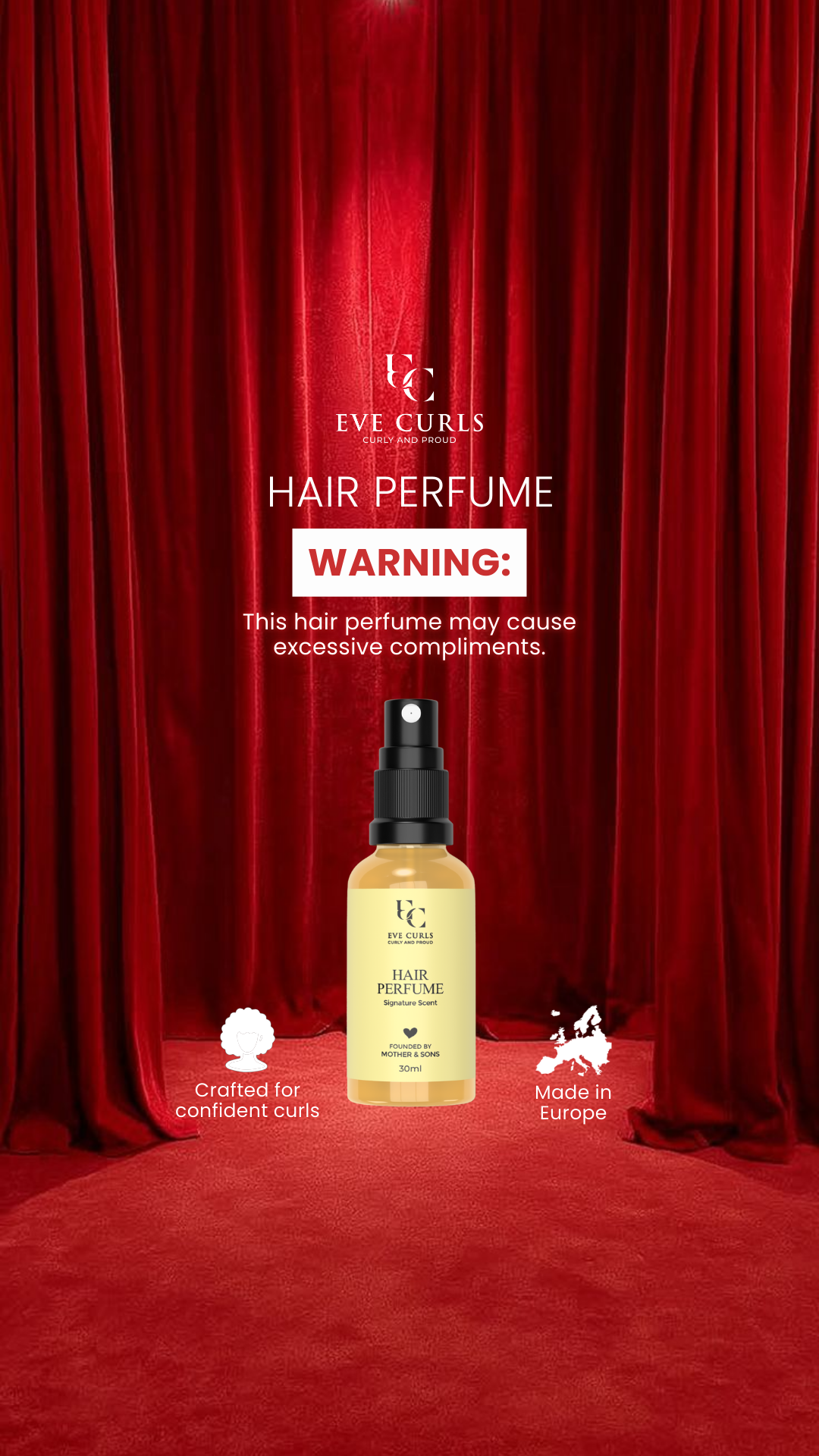 Eve Curls Facebook ad