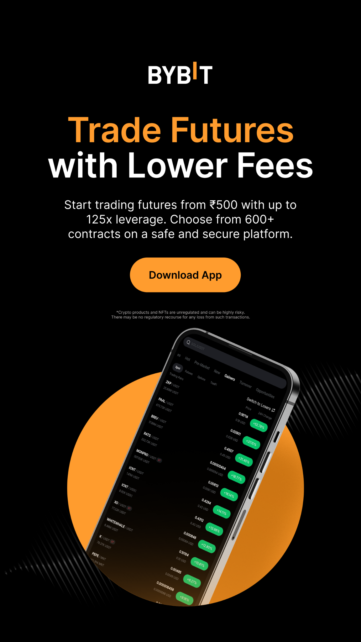 Bybit South Asia Facebook ad