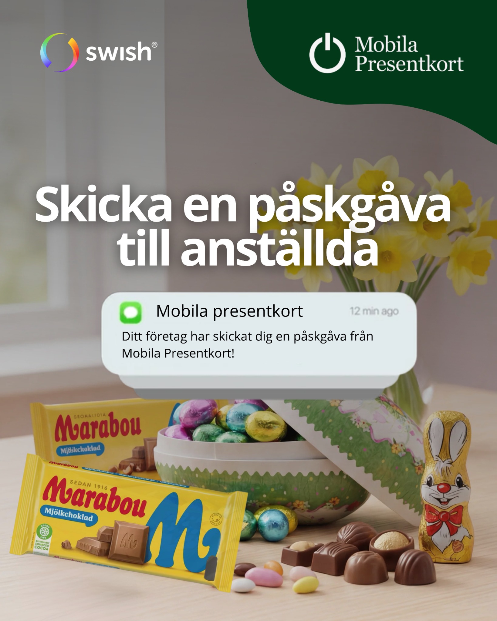 Mobila Presentkort Facebook ad from Mar 10, 2026