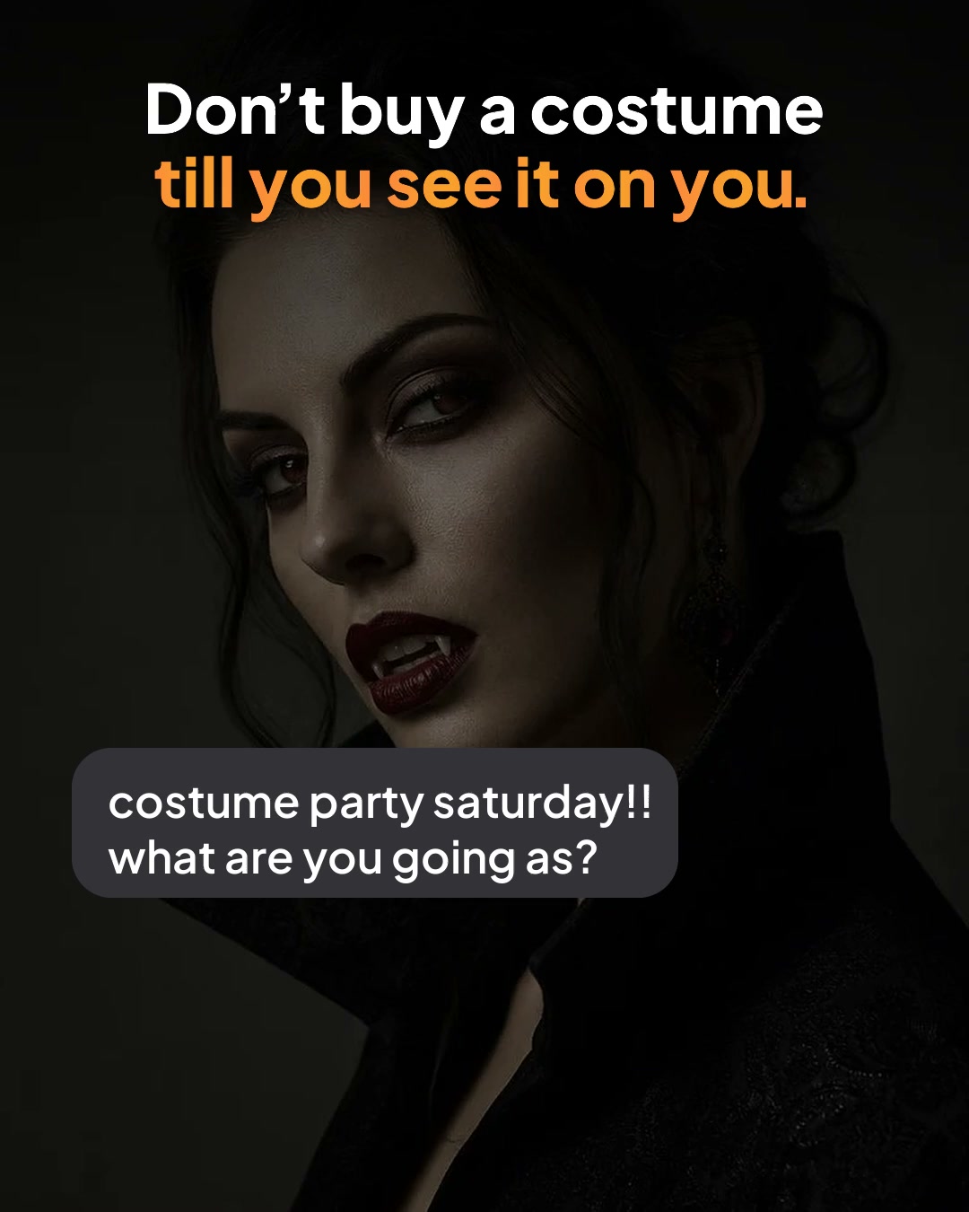 Aragon.ai Facebook ad: Be the best-dressed at the party