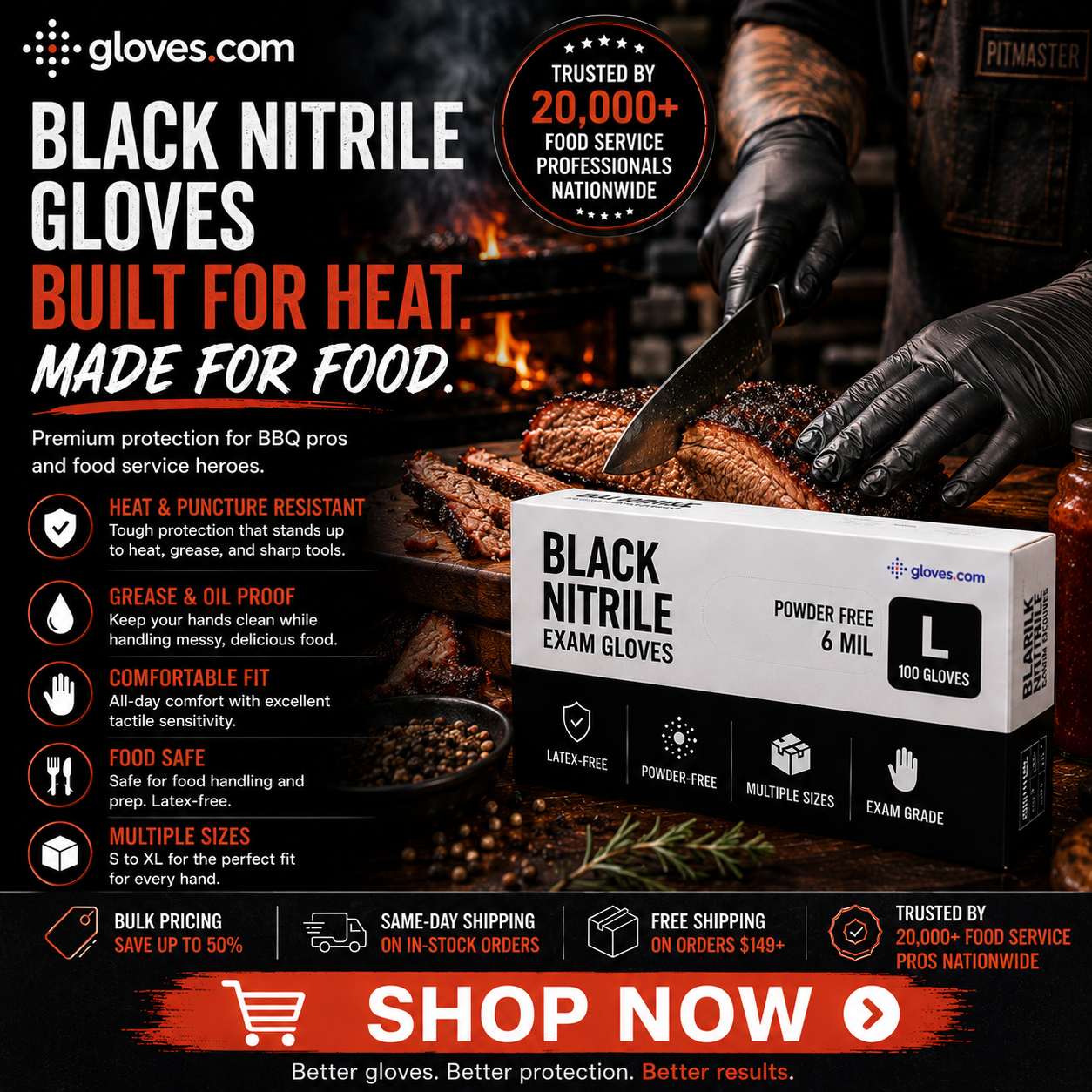 Gloves.com Facebook ad
