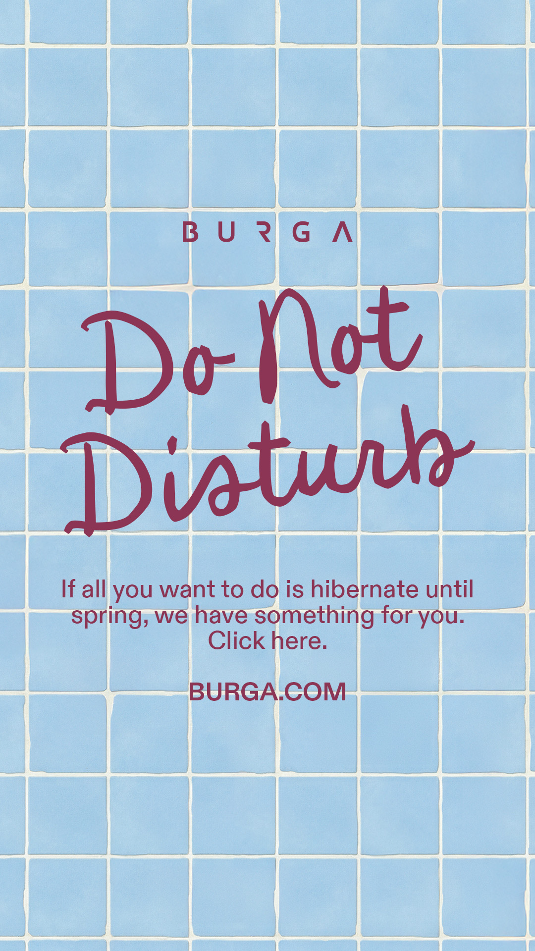 BURGA Facebook ad