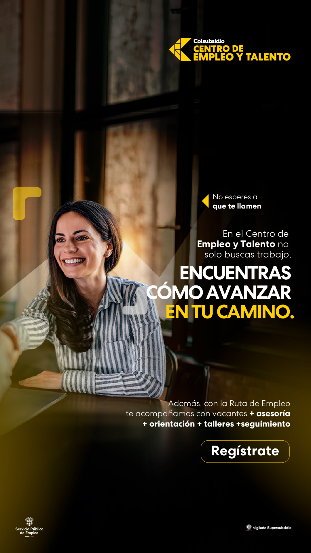 Centro de Empleo y Talento Facebook ad from Jul 31, 2026