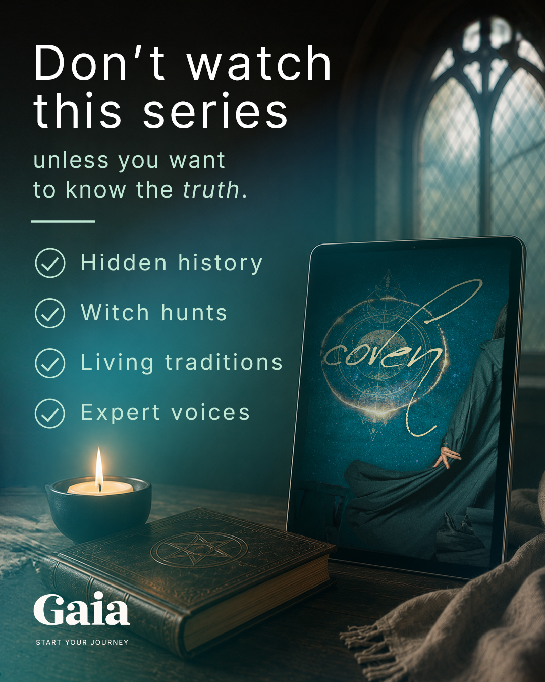 Gaia Facebook ad: Examine the True Stories Behind the Myth