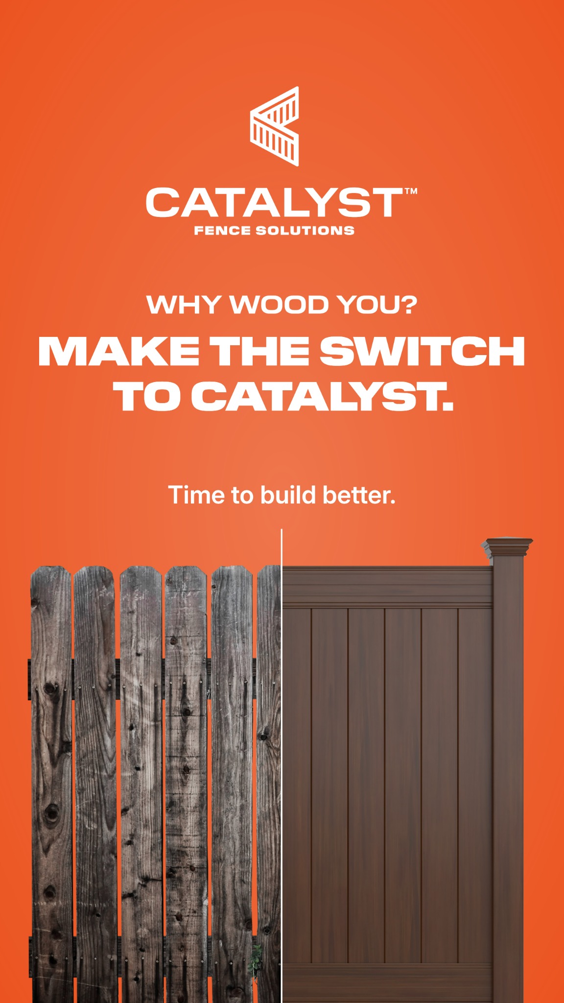 Catalyst Fence Facebook ad from Jun 1, 2026
