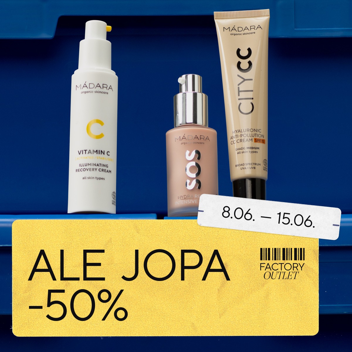Mádara Organic Skincare Facebook ad