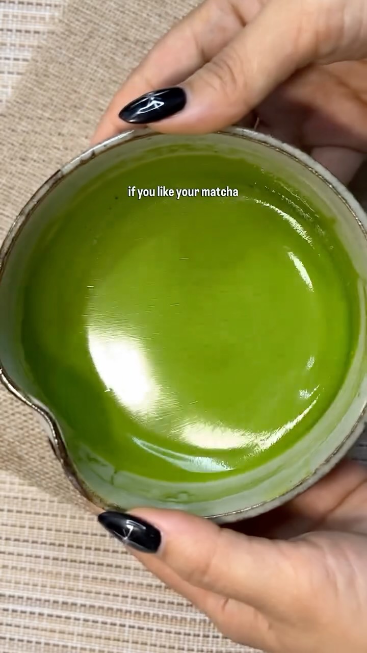 Naoki Matcha Facebook ad: sipping on Barista Pro Blend from @naokimatcha