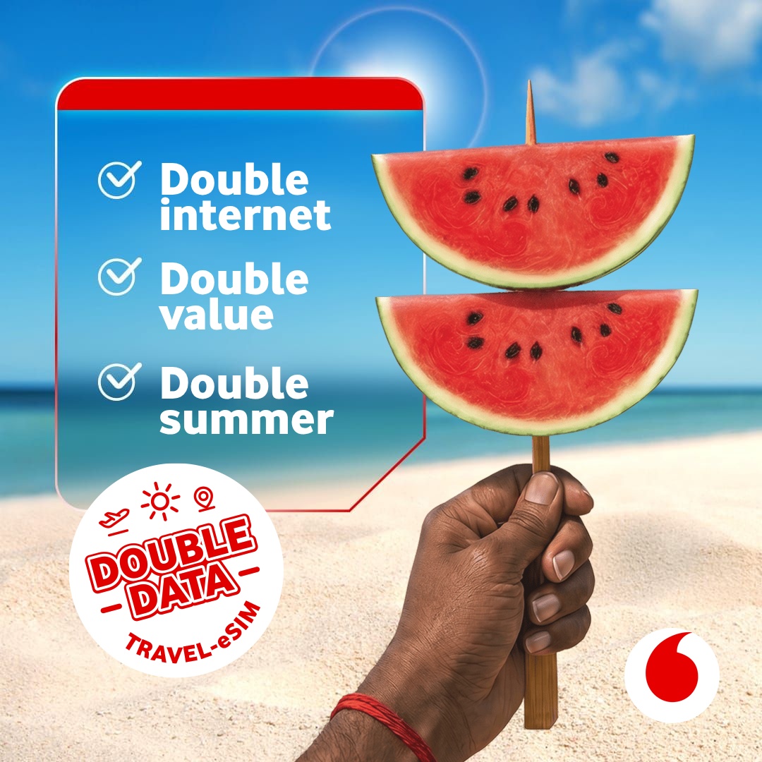 Vodafone Travel eSIM Facebook ad