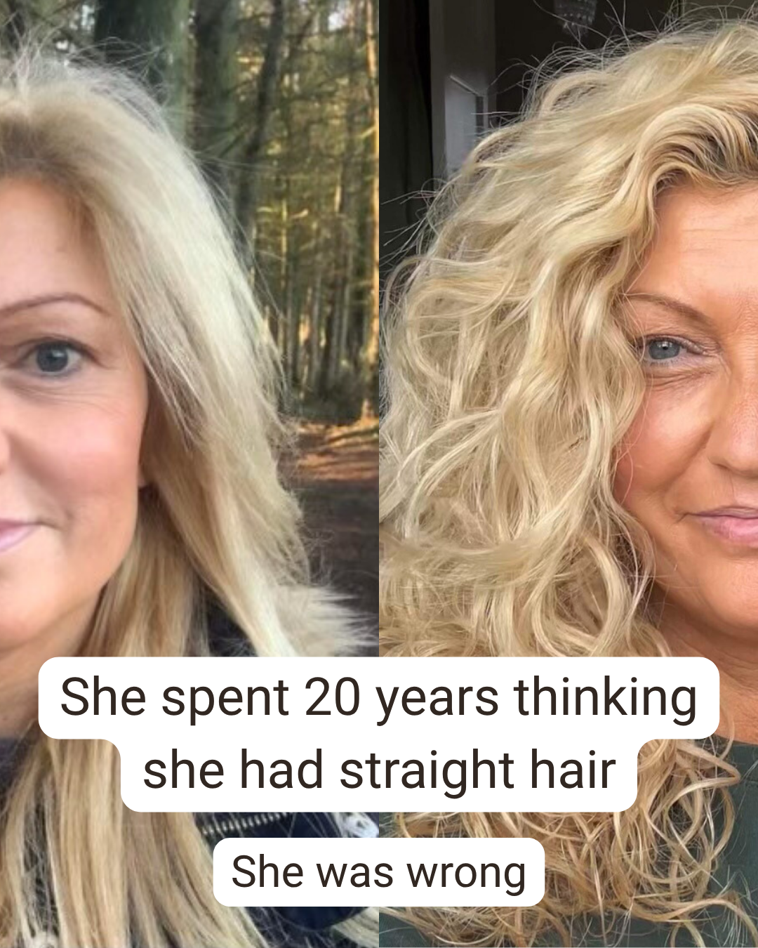 Merwave Facebook ad: The problem wasn’t her hair