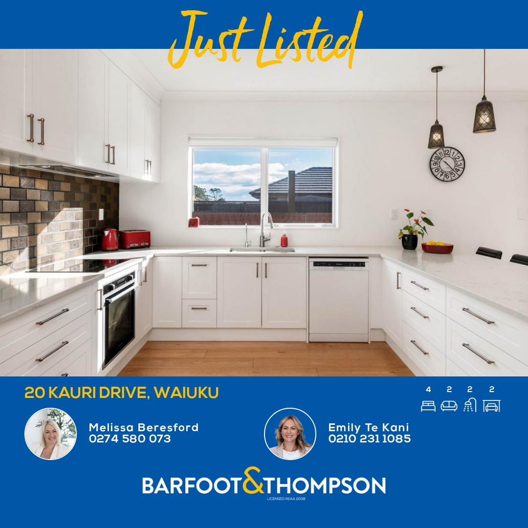 Barfoot & Thompson Waiuku Facebook ad from Jul 2, 2026
