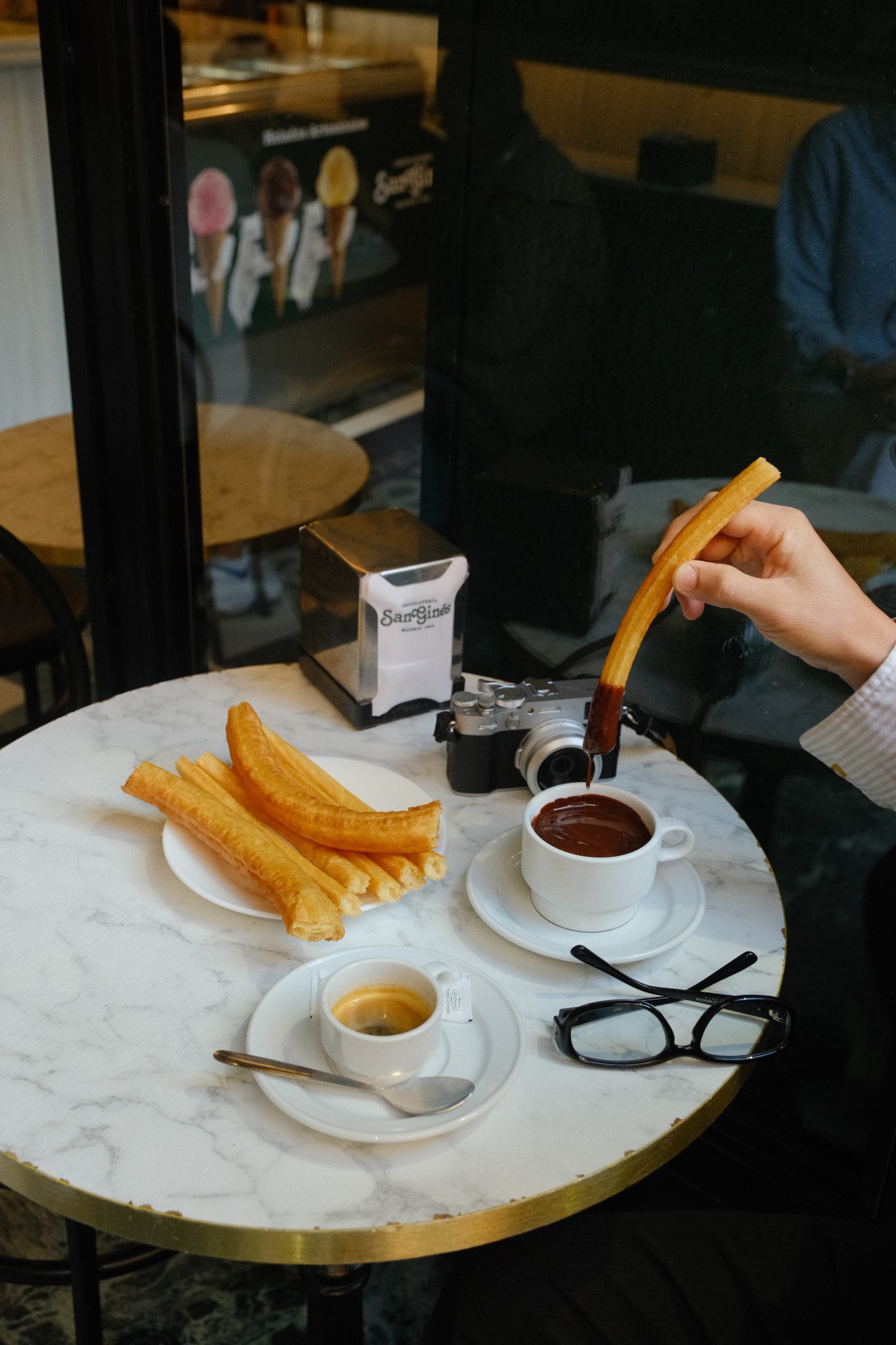 LifewithElliott Facebook ad: Our first time in Madrid together and with…