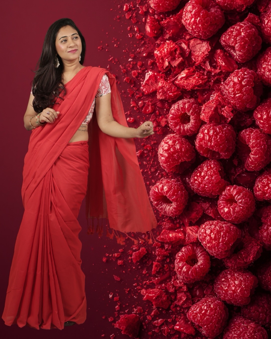 Me My Muse By Lavitha Facebook ad: Some sarees are just sarees.