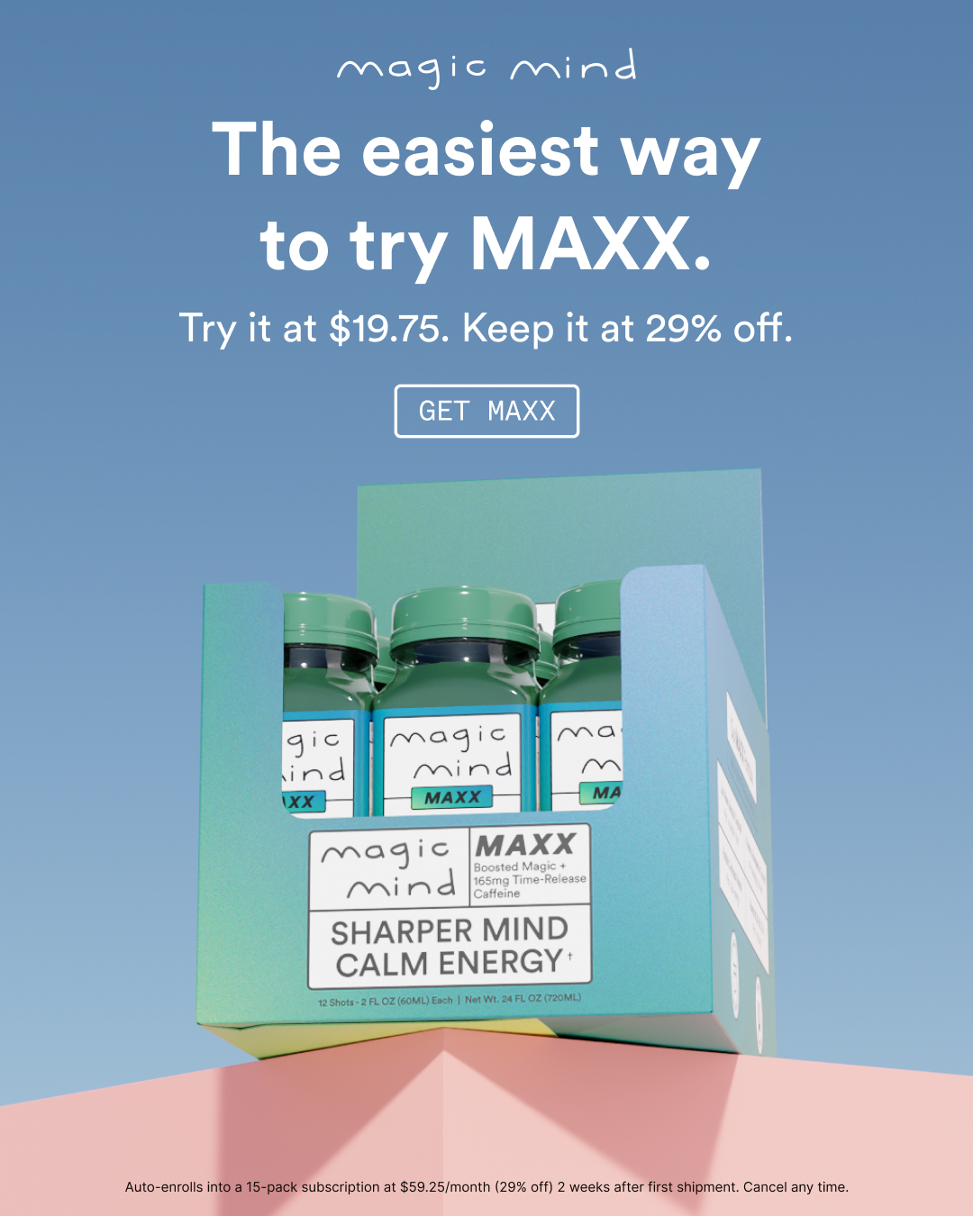 Magic Mind Facebook ad