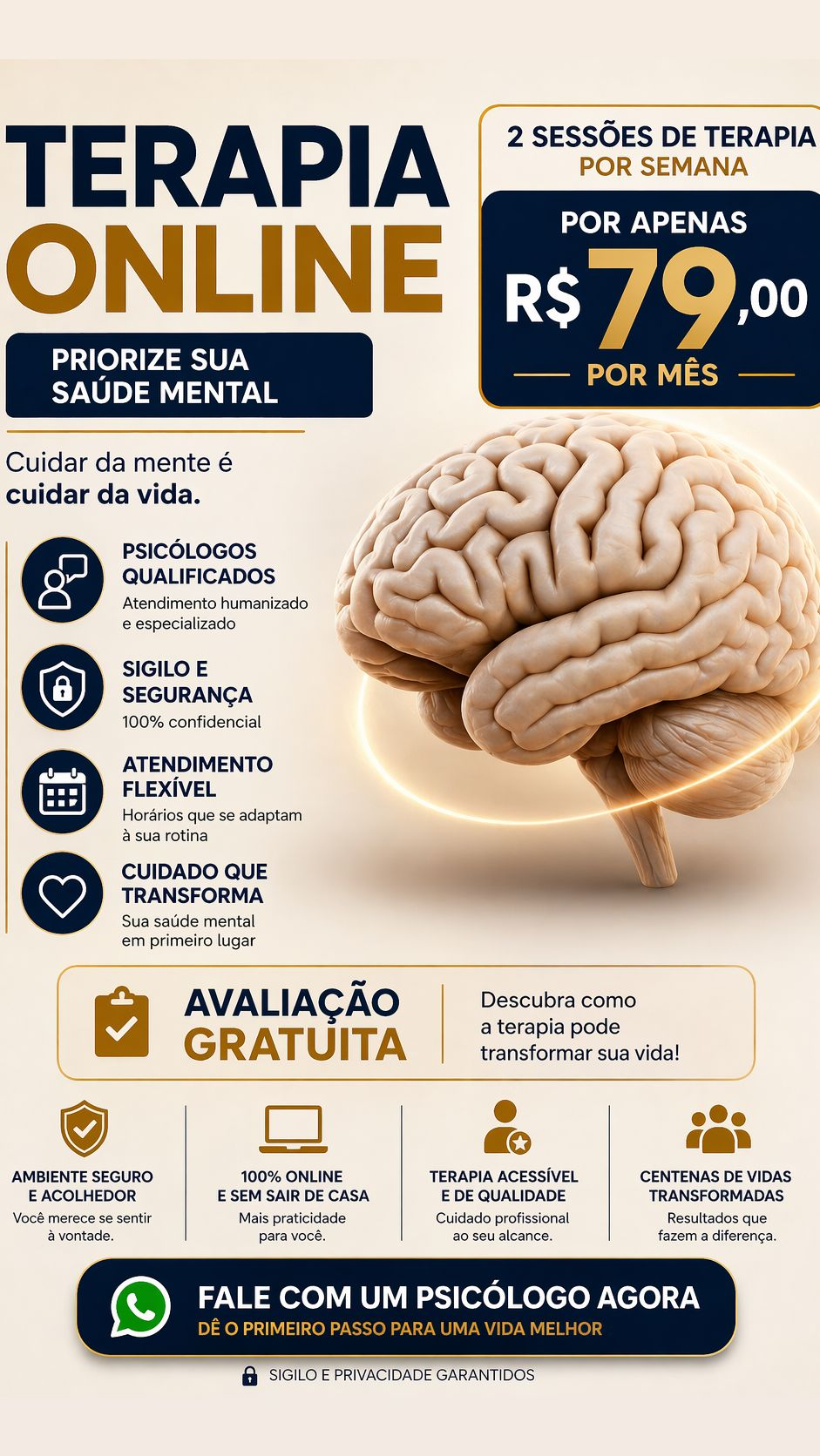 Daví telepsicologia Facebook ad