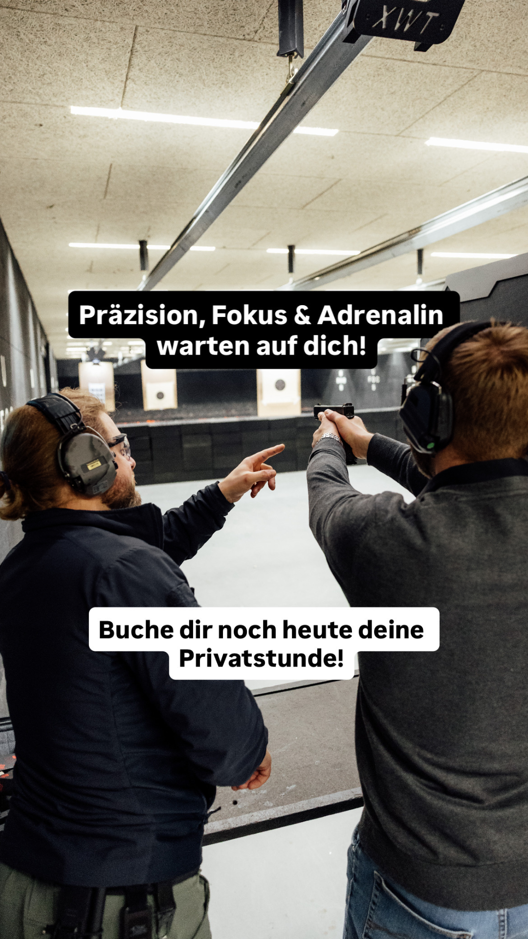 FOCUS Range / Jagd- und Schießsportzentrum Traiskirchen Facebook ad: Privatstunde in der FOCUS Range buchen!