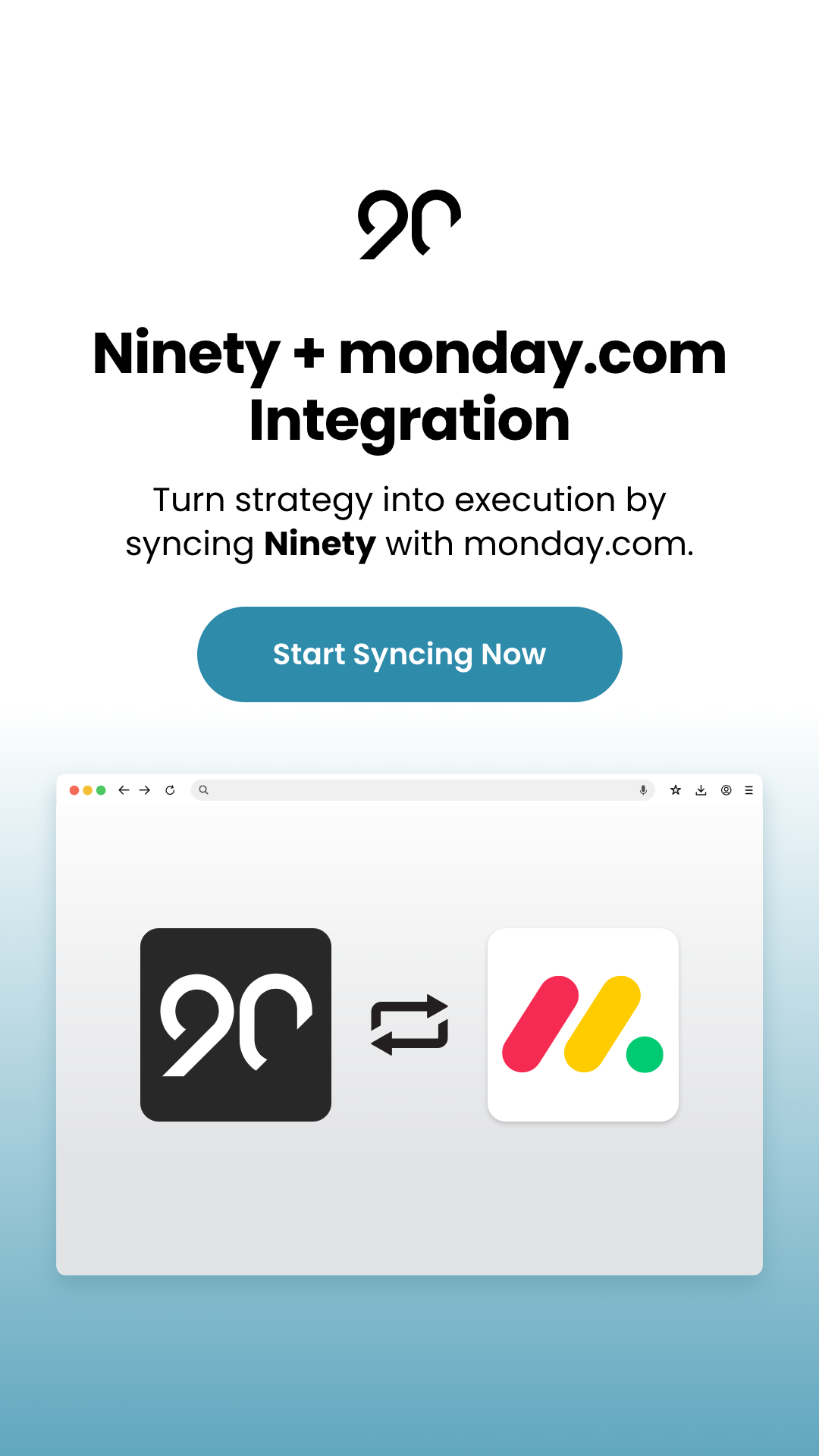 Ninety.io Facebook ad