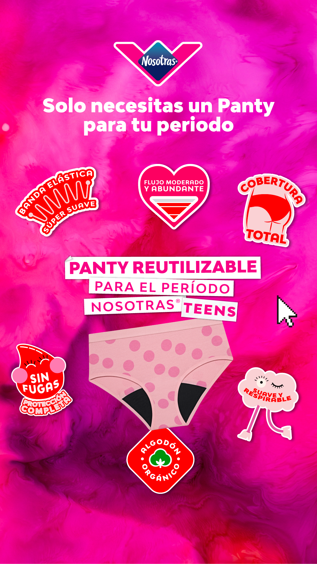 Nosotras Facebook ad