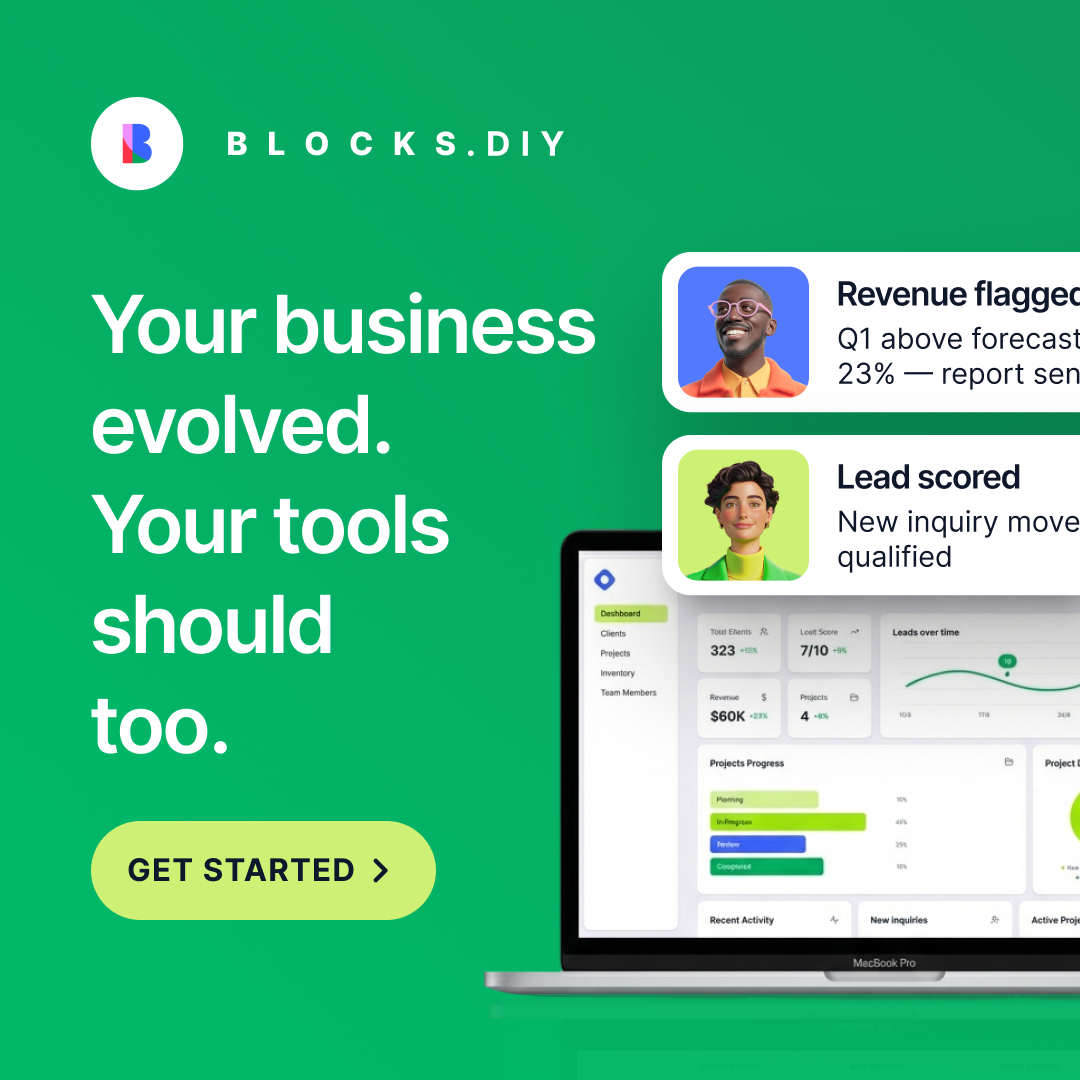 Blocks - Your dream work tools Facebook ad: Modern tools for modern teams