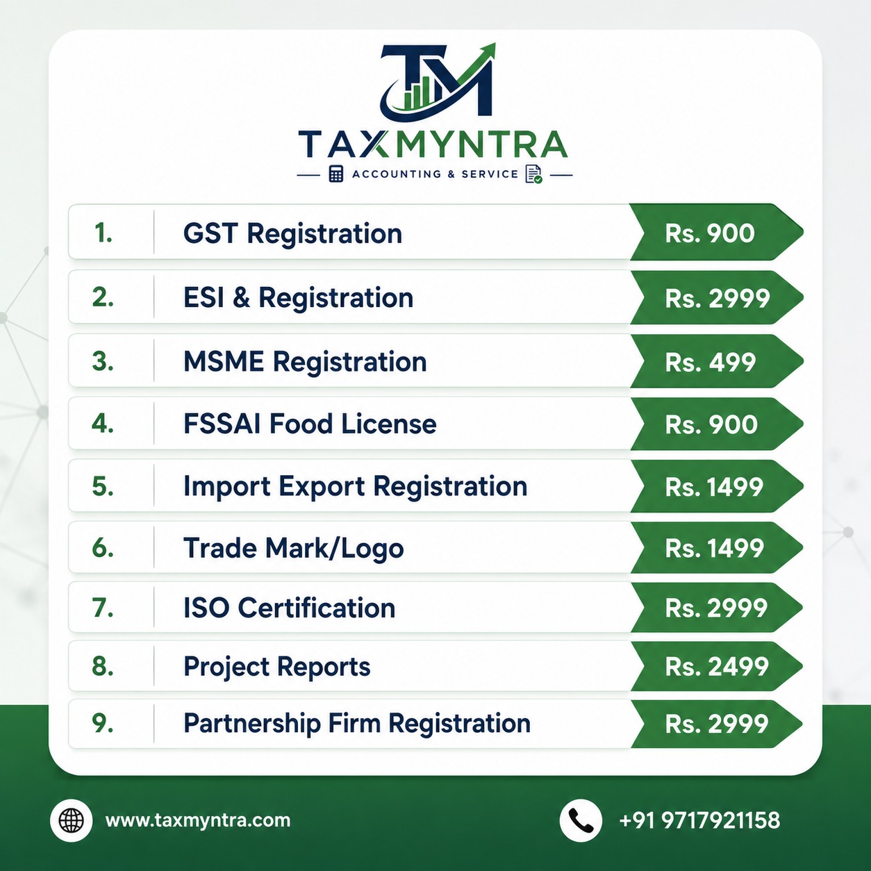 TaxMyntra Facebook ad