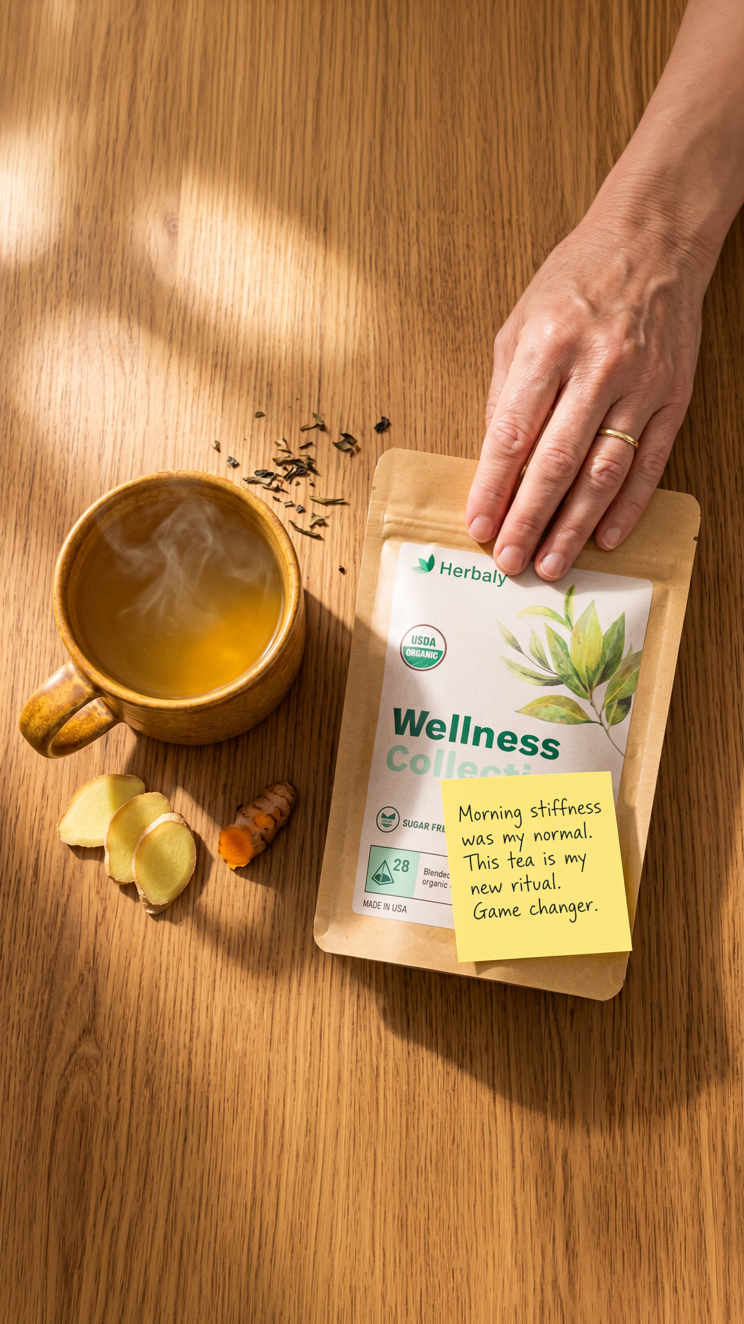 Herbaly Facebook ad