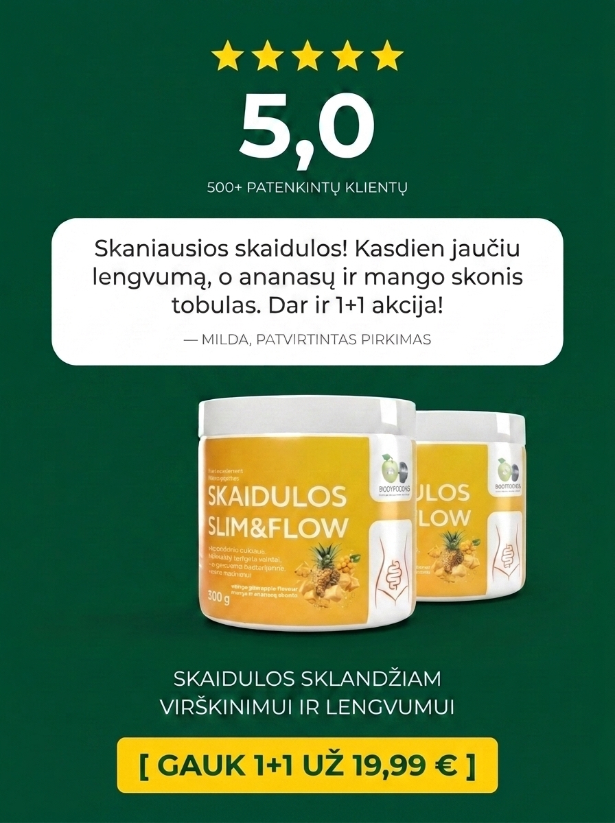 Sveikatos produktai ir sporto papildai Facebook ad: 1+1 NEMOKAMAI! Pamiršk pilvo pūtimą